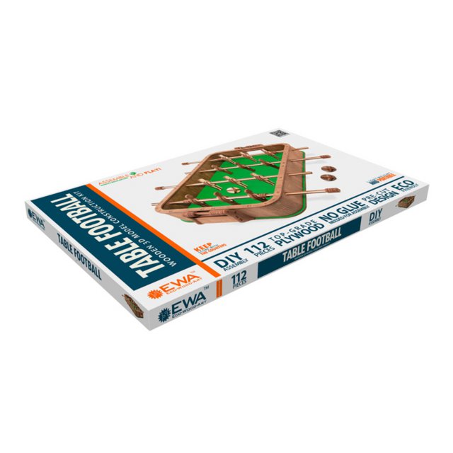 3D Houten Puzzel Tafelvoetbal