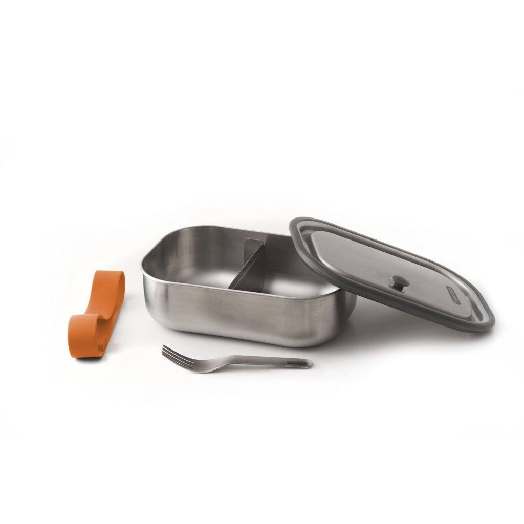 Black+Blum Lunchtrommel – 1L | Lekvrij, Duurzaam & Inclusief Vork |