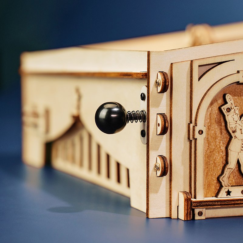 3D Houten Puzzel Pinball Machine