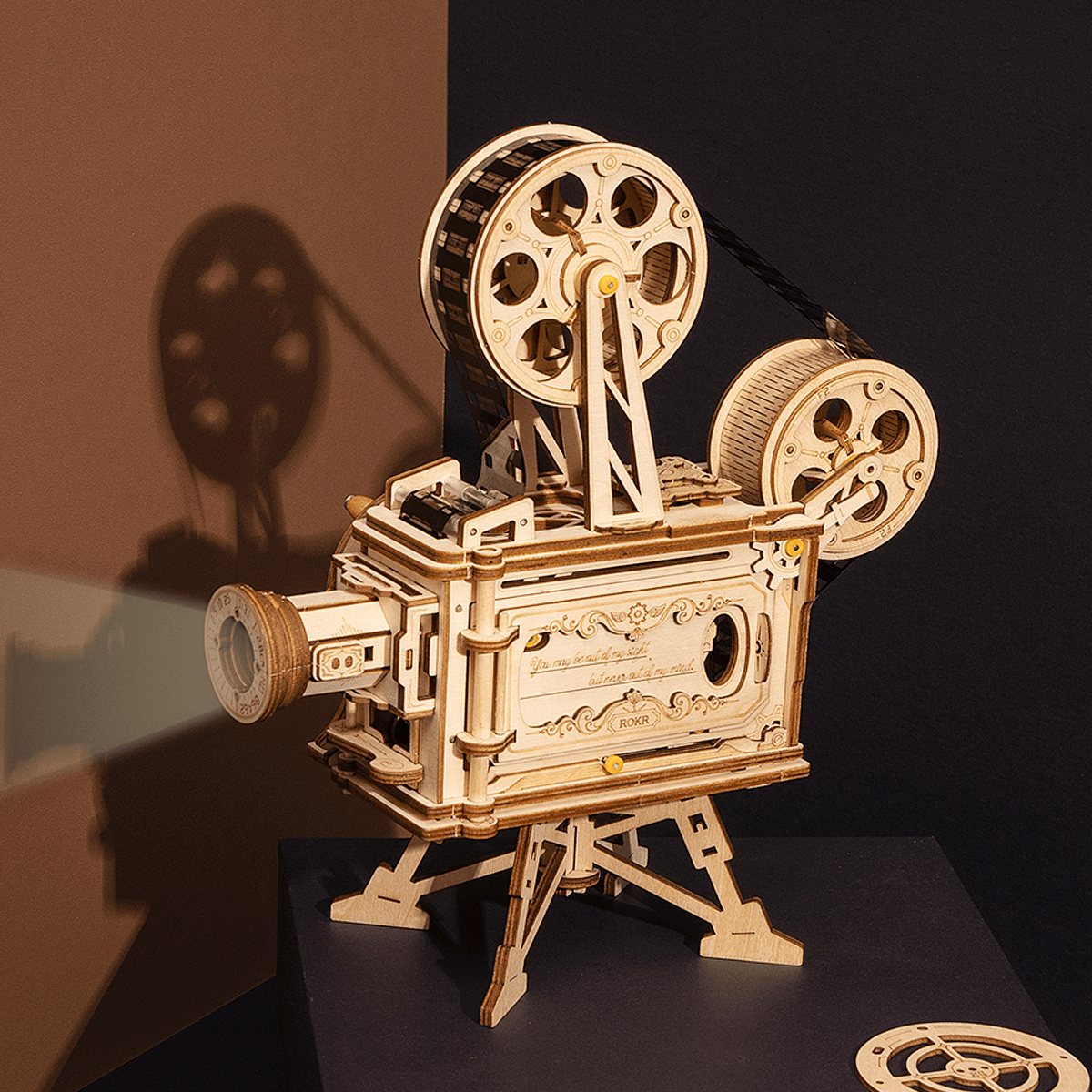 3D Puzzel Movieprojector