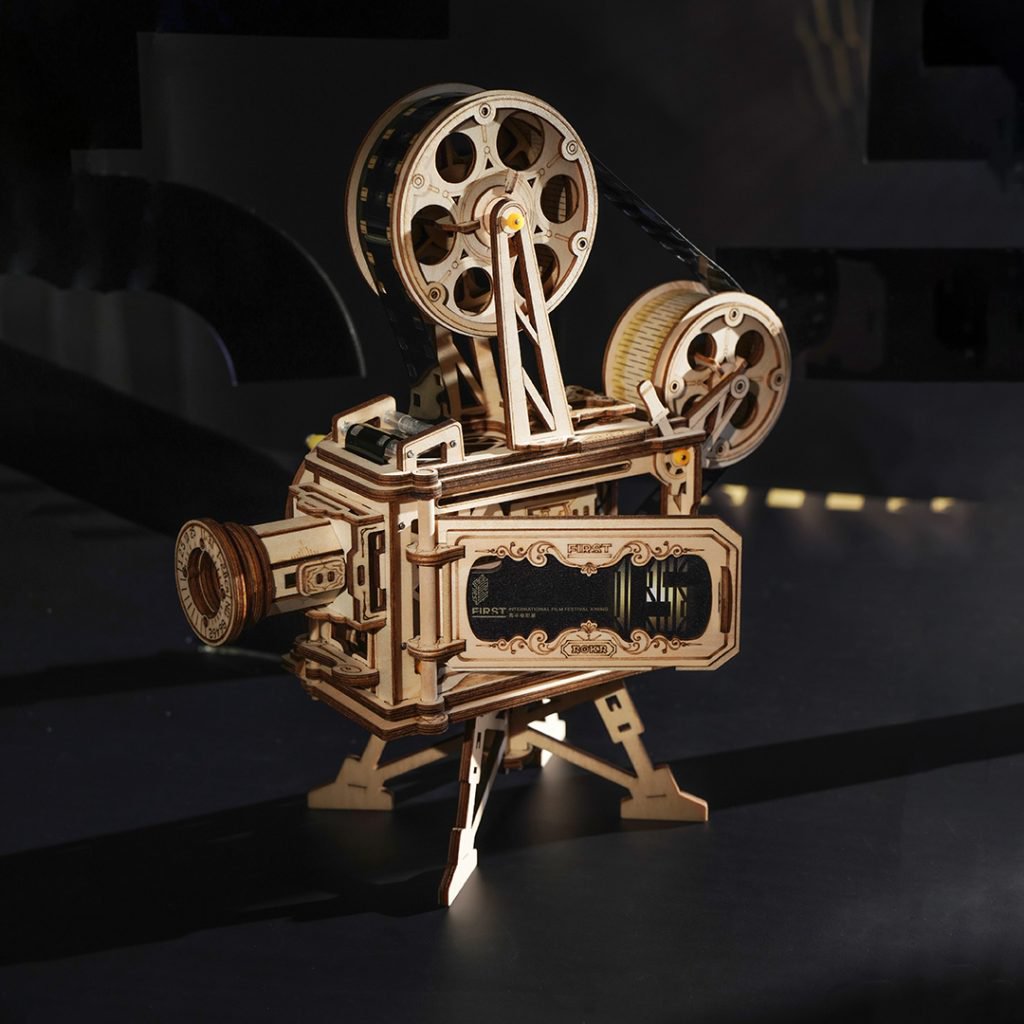 3D Puzzel Movieprojector