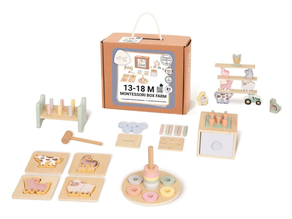 Educatieve speelbox voor 13-18 maanden