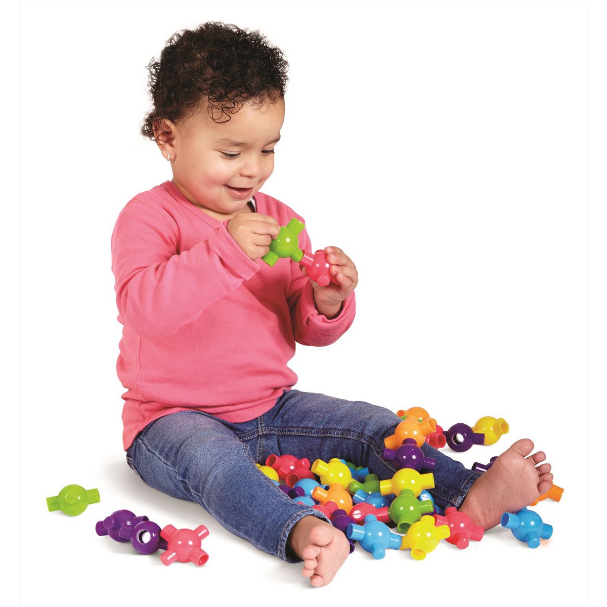 Edushape Kiddy-Verbindingen - 72 stuks (tas)