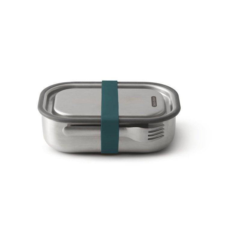 Black+Blum Lunchtrommel – 1L | Lekvrij, Duurzaam & Inclusief Vork |