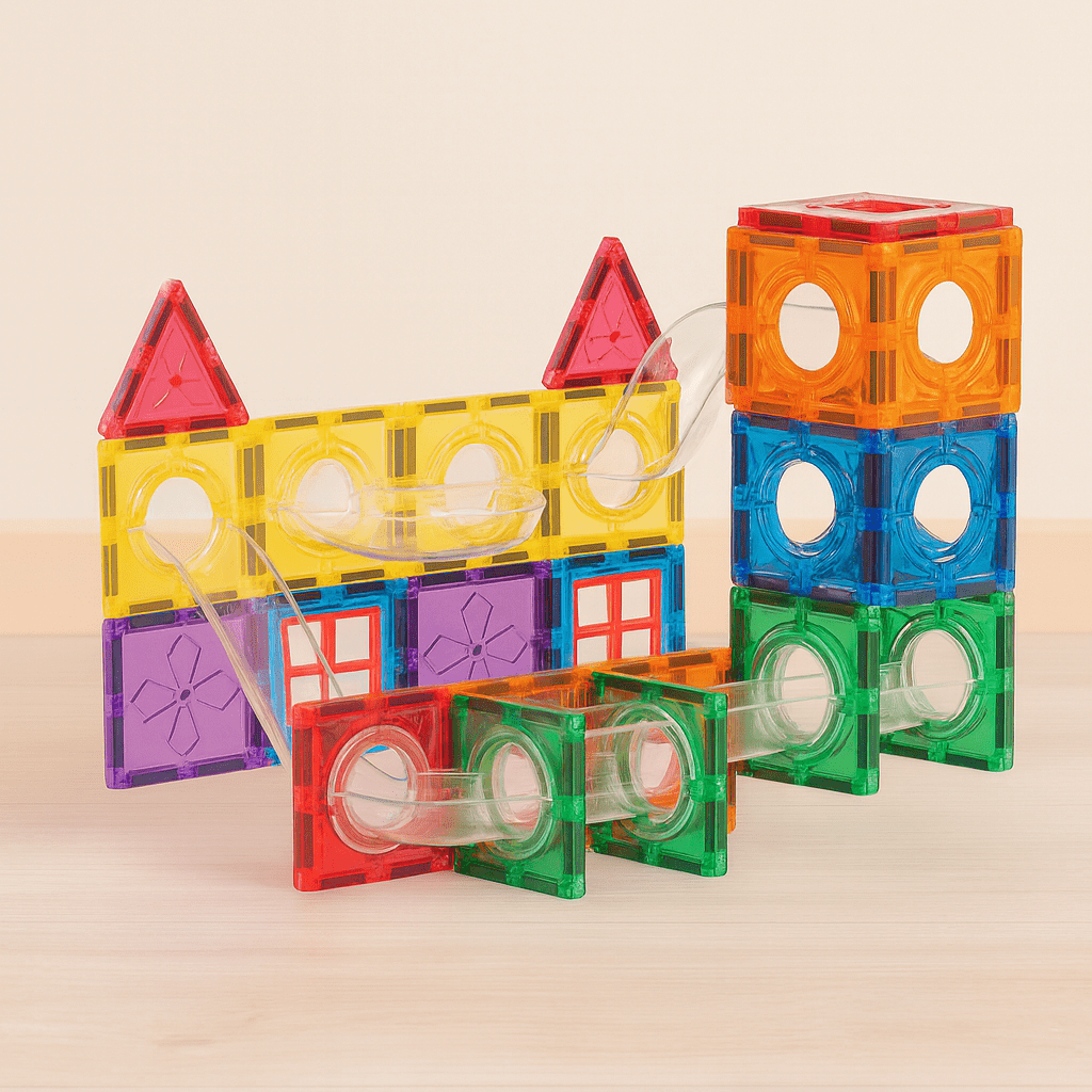 Magnetische Bouwset met Tunnels! - 100 pcs - VOF Snug & Smart