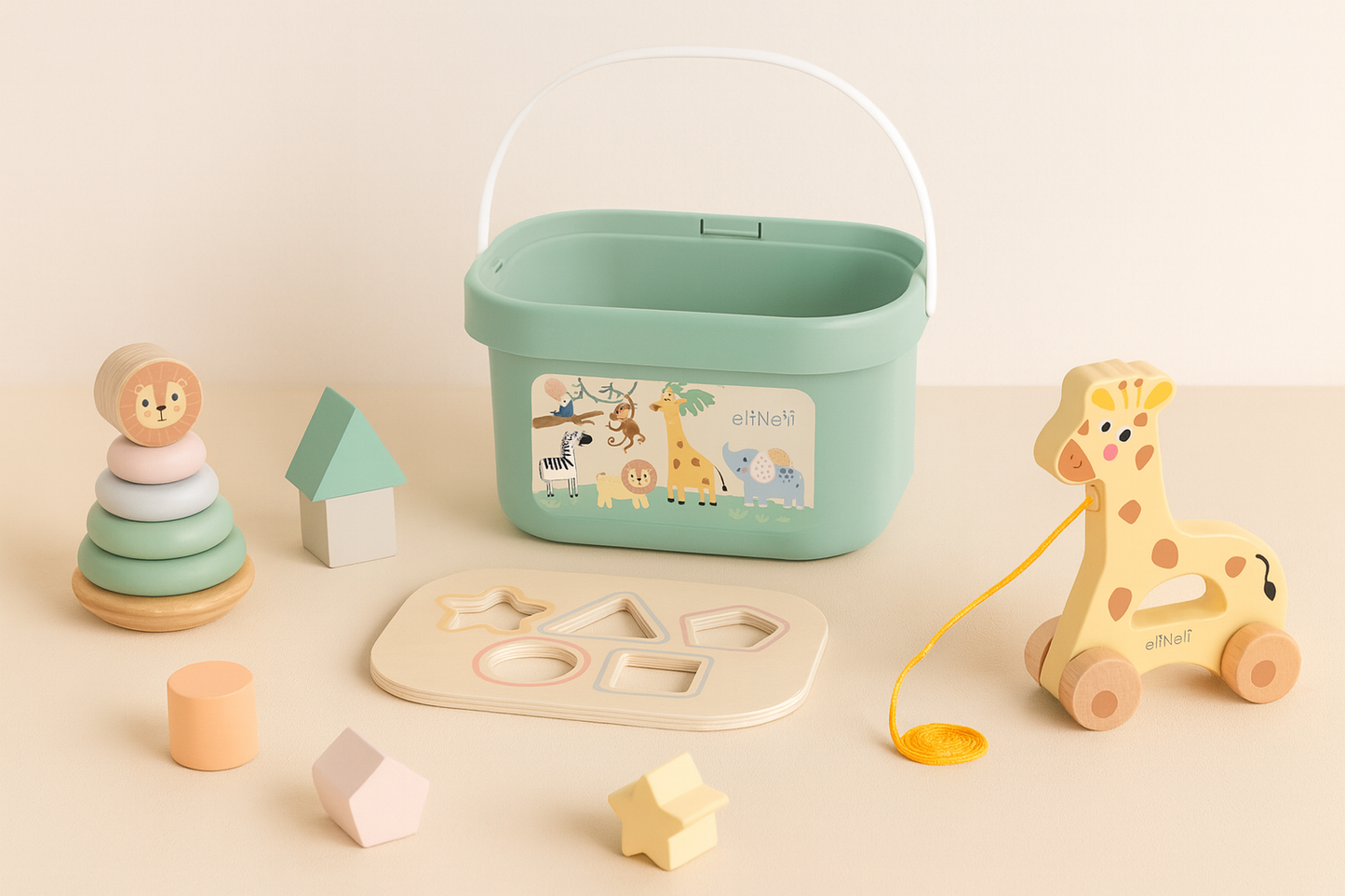 ZOO Speelbox! 🧡🦒🎁 4in1 - VOF Snug & Smart