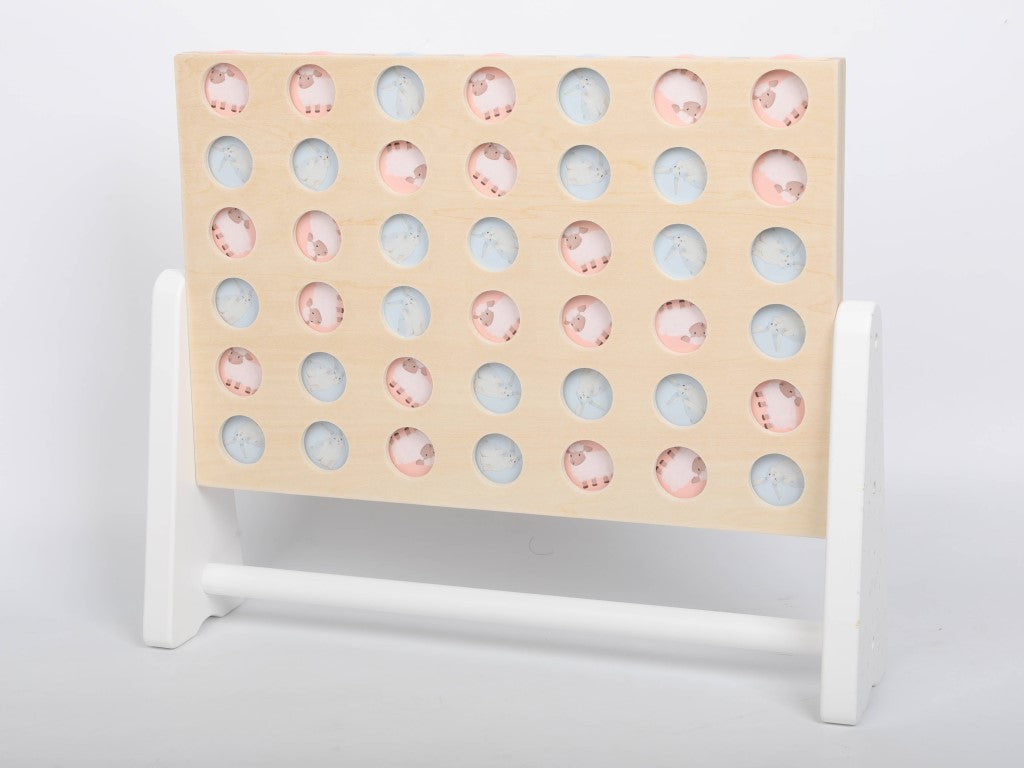 Houten Tic-Tac-Toe Spel voor Kinderen & Families