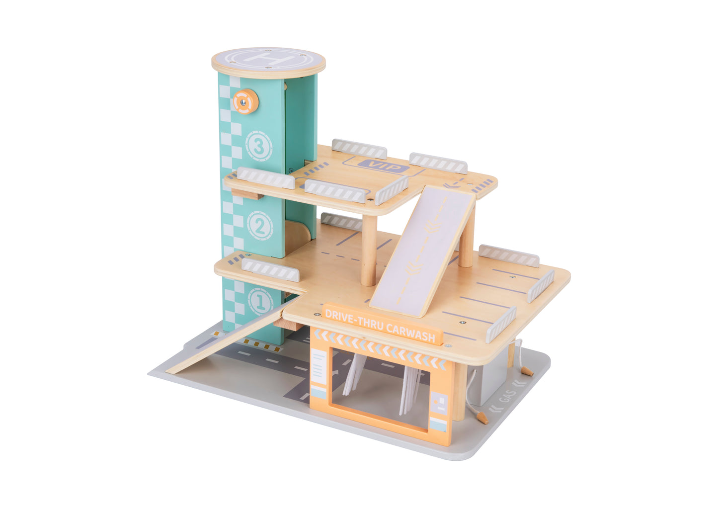 Houten Speelgoedgarage
