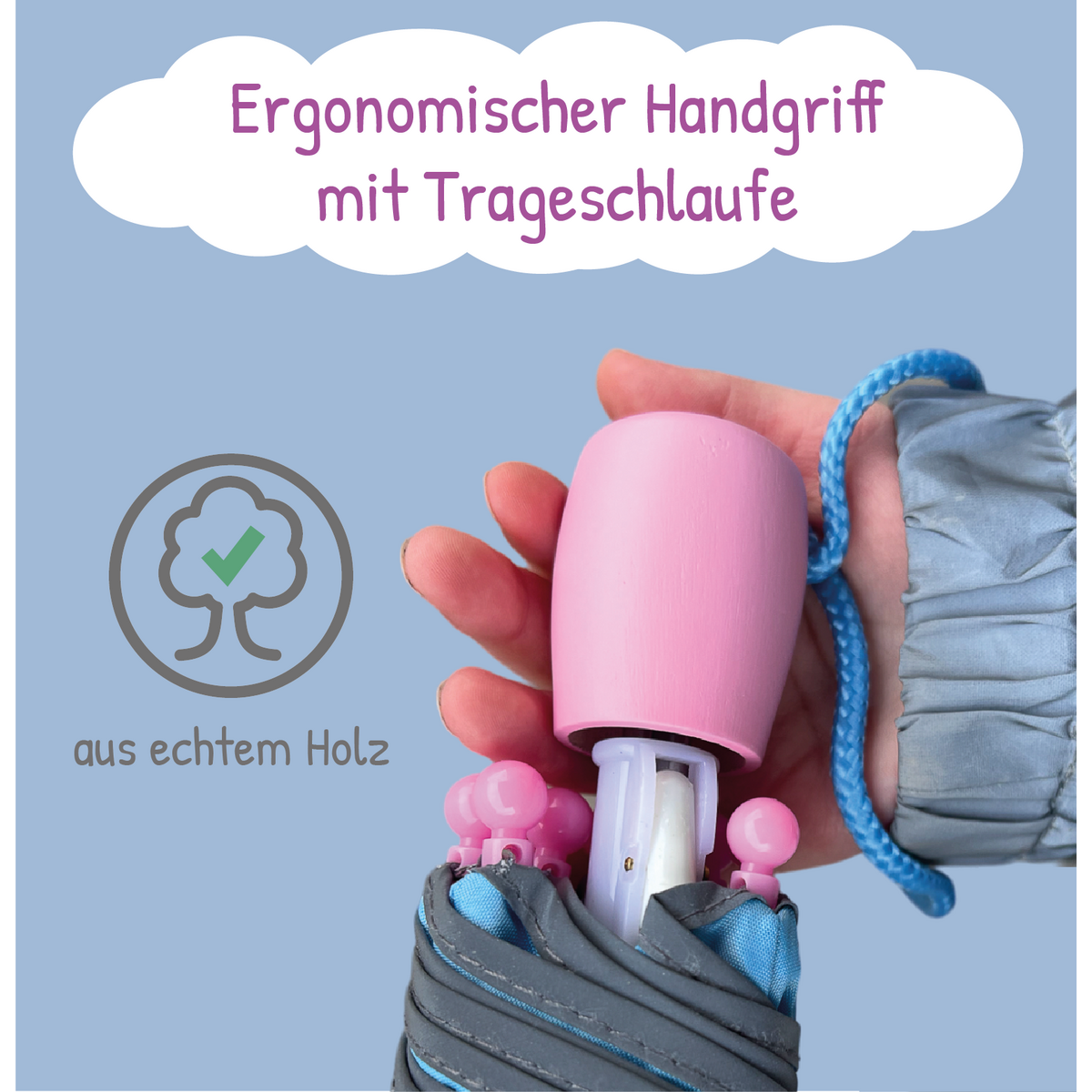 đ§ââïž HECKBO Zeemeermin Paraplu voor Kinderen â Magische Kleurverandering
