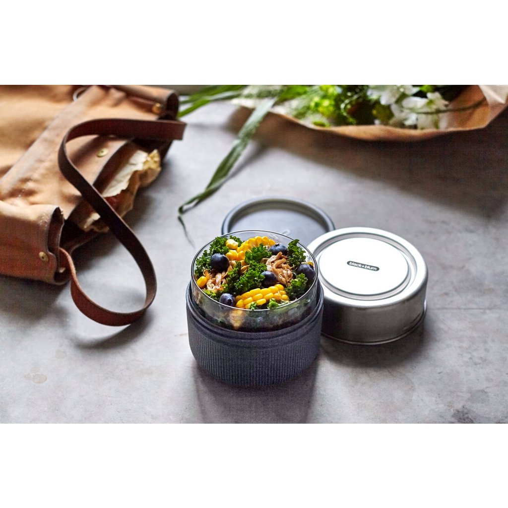 Black+Blum Glass Lunch Pot – 0,6 L | Lekvrij & Magnetronbestendig