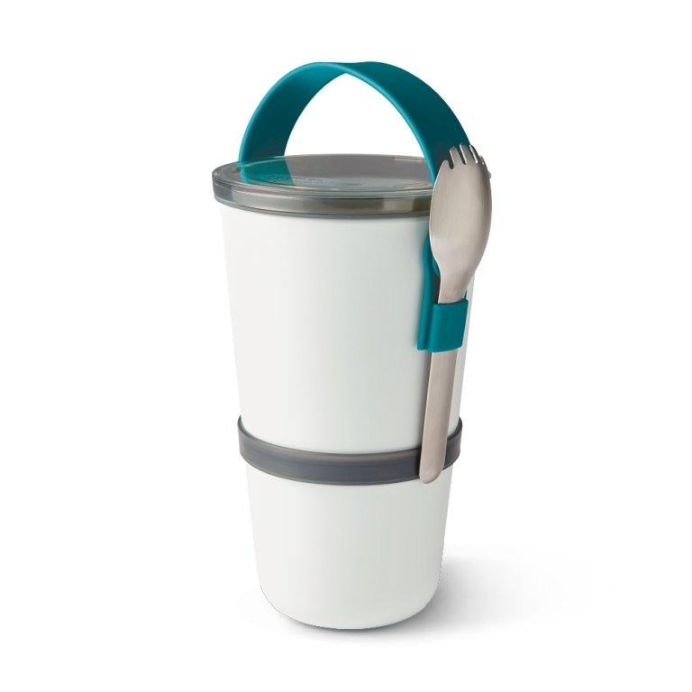 Black+Blum Lunch Pot – 0,9 L | Lichtgewicht & Lekvrij | Inclusief Vork