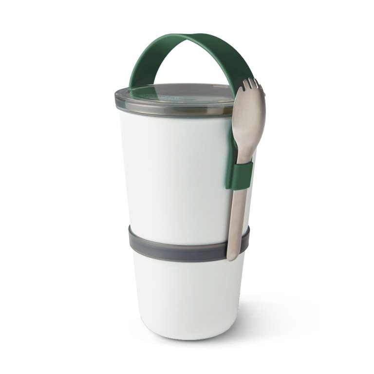 Black+Blum Lunch Pot – 0,9 L | Lichtgewicht & Lekvrij | Inclusief Vork