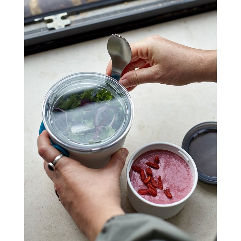Black+Blum Lunch Pot – 0,9 L | Lichtgewicht & Lekvrij | Inclusief Vork