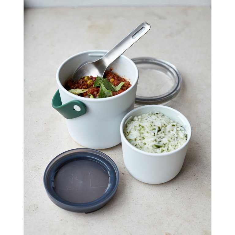 Black+Blum Lunch Pot – 0,9 L | Lichtgewicht & Lekvrij | Inclusief Vork