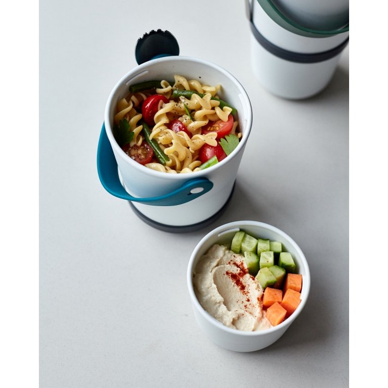 Black+Blum Lunch Pot – 0,9 L | Lichtgewicht & Lekvrij | Inclusief Vork