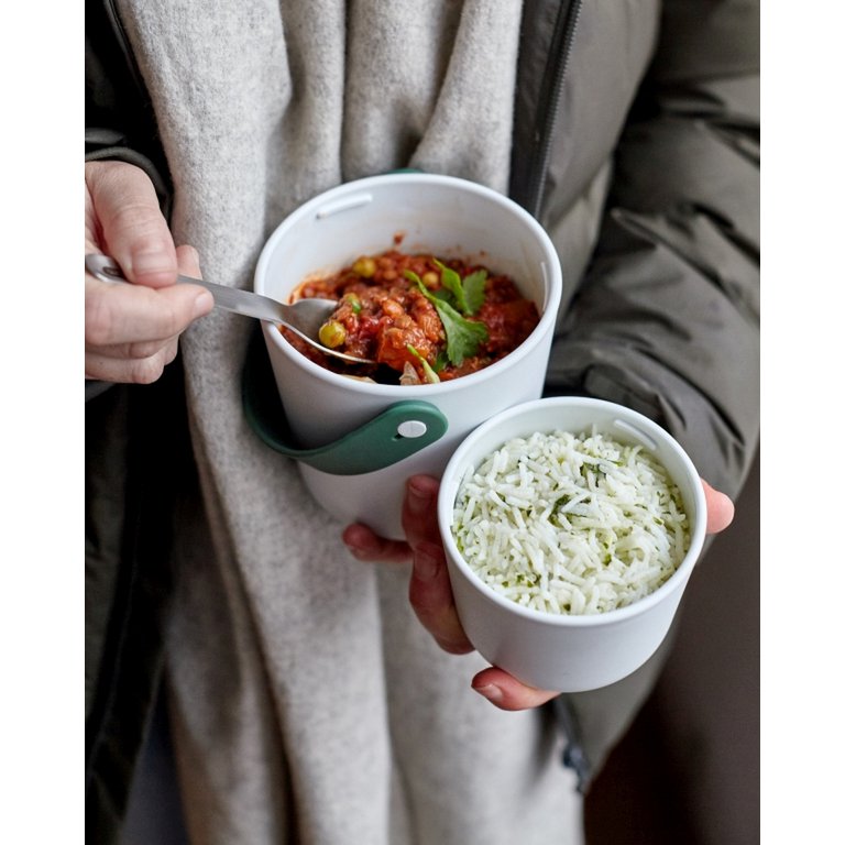 Black+Blum Lunch Pot – 0,9 L | Lichtgewicht & Lekvrij | Inclusief Vork