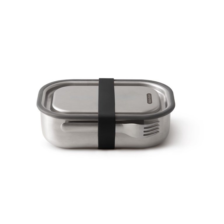 Black+Blum Lunchtrommel – 1L | Lekvrij, Duurzaam & Inclusief Vork |