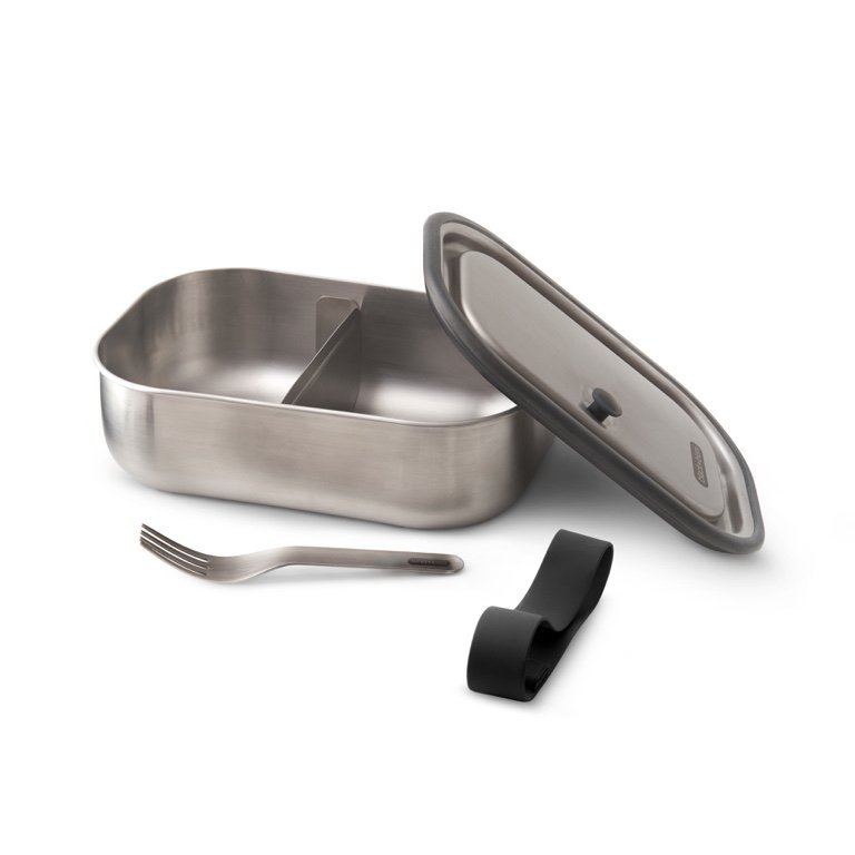 Black+Blum Lunchtrommel – 1L | Lekvrij, Duurzaam & Inclusief Vork |
