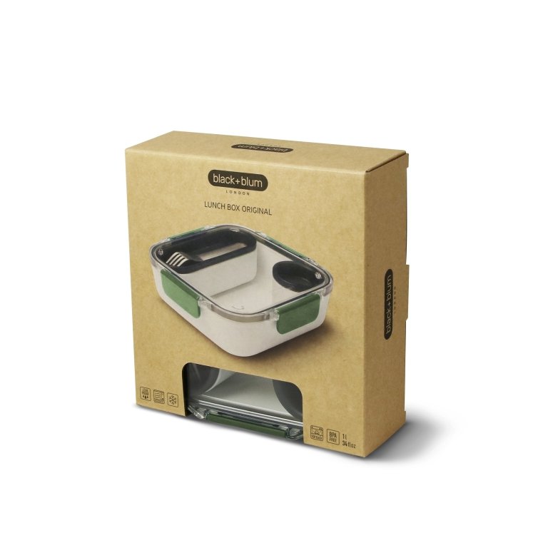 Black+Blum Original Lunch Box – 1L | Bento-geïnspireerd | Lekvrij & Duurzaam |