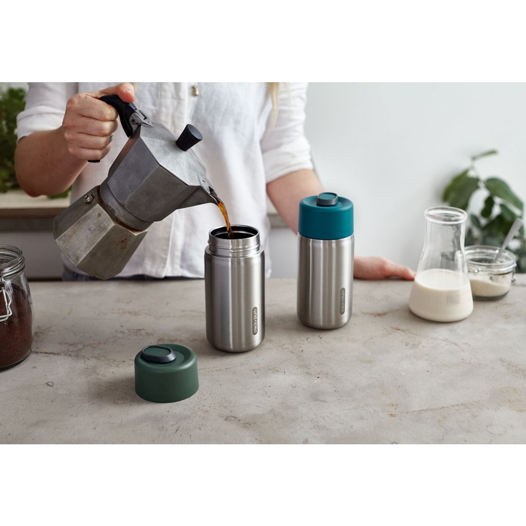 Black+Blum Travel Cup – 0,34 L | Lekvrij & Herbruikbaar | Roestvrij Staal |