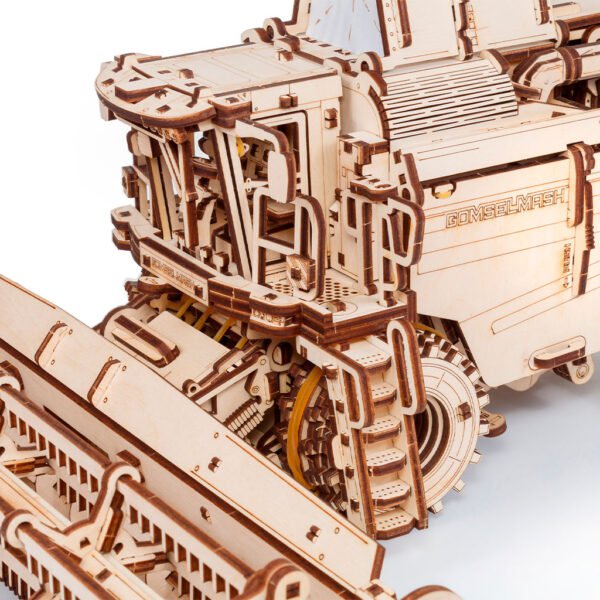 3D Houten Puzzel Grain Combine