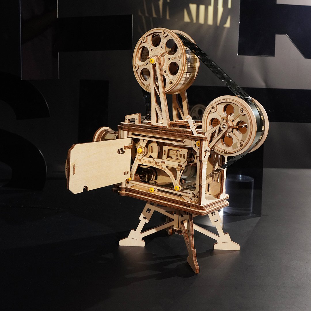 3D Puzzel Movieprojector
