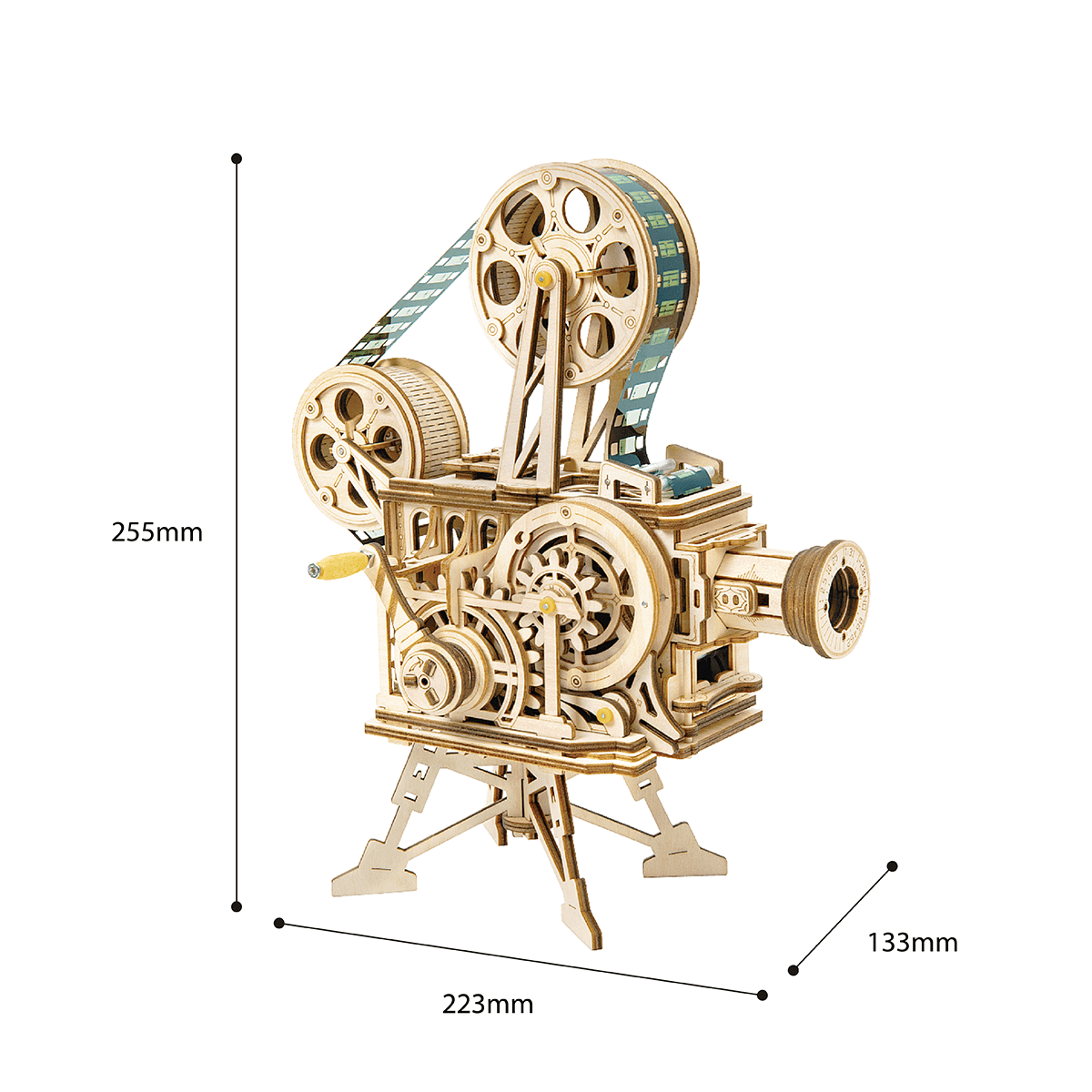 3D Puzzel Movieprojector