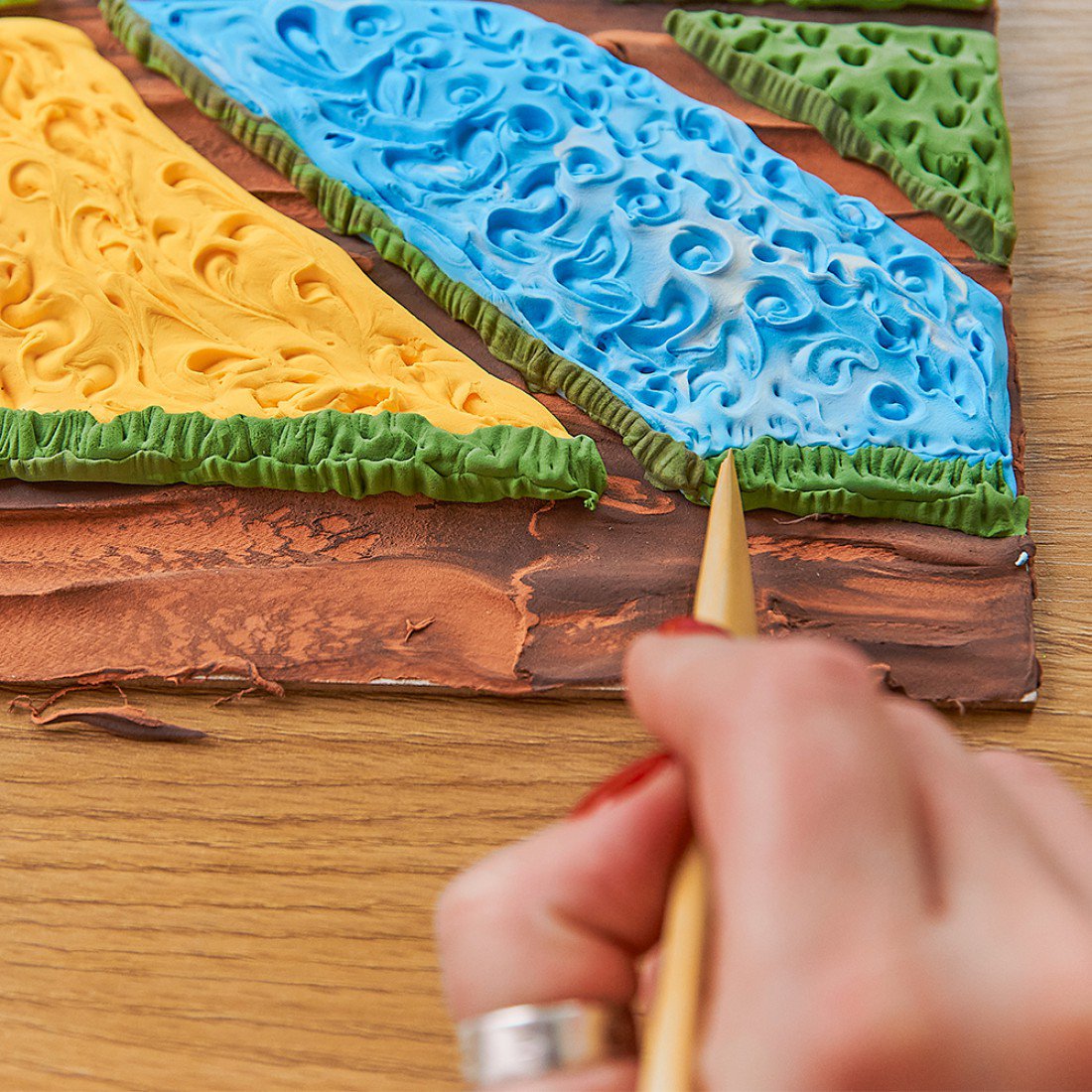 3D foamklei Flower Beds In Holland