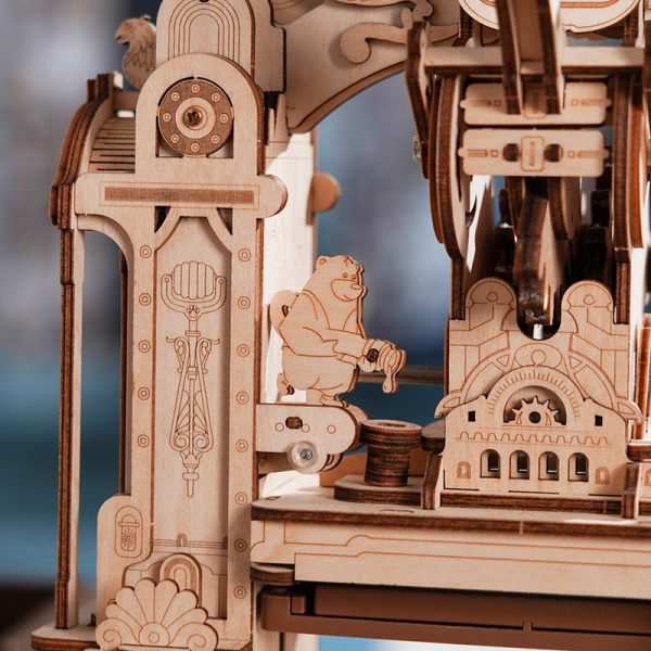 3D Houten Puzzel Printing Press