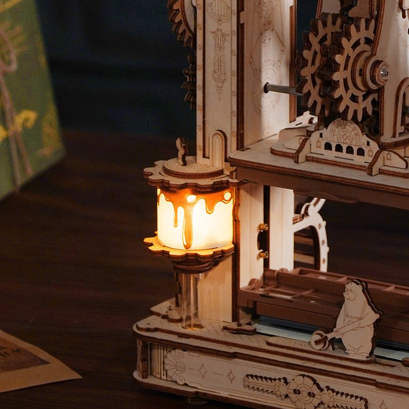 3D Houten Puzzel Printing Press