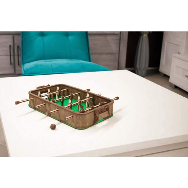 3D Houten Puzzel Tafelvoetbal