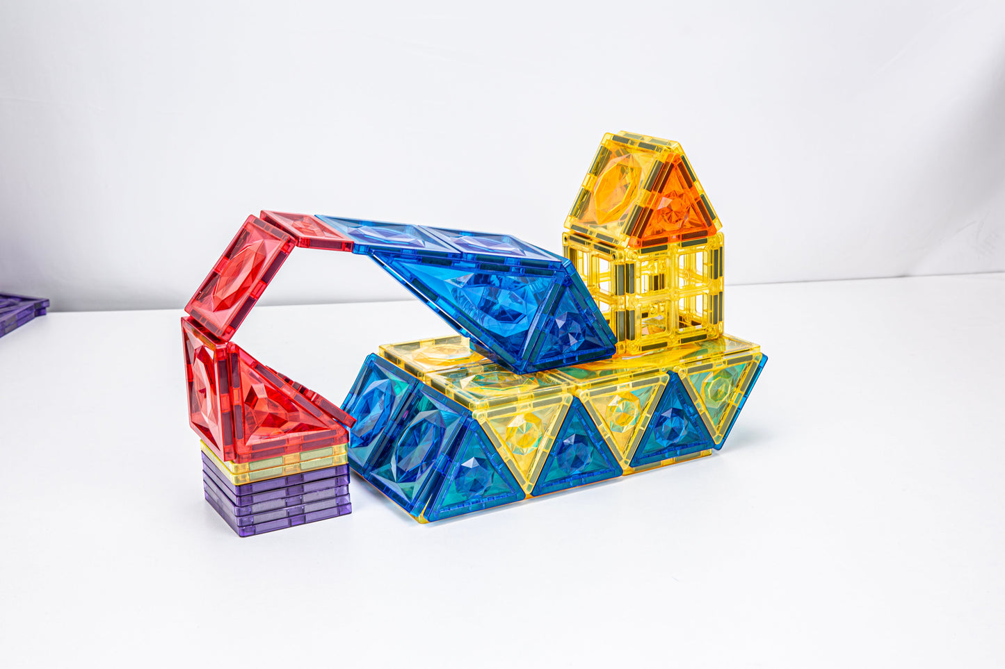 EliFix magnetic building set - coloured 188 pcs