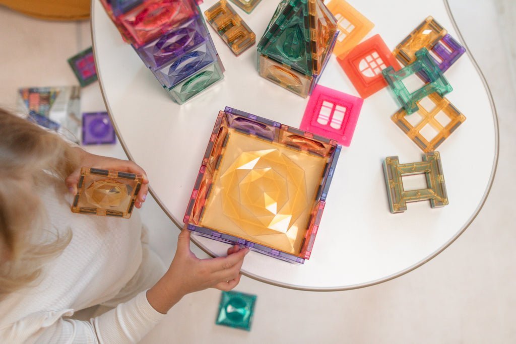 EliFix magnetic building set - coloured 188 pcs