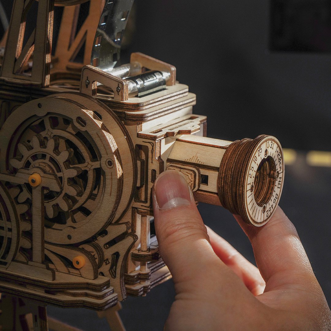 3D Puzzel Movieprojector