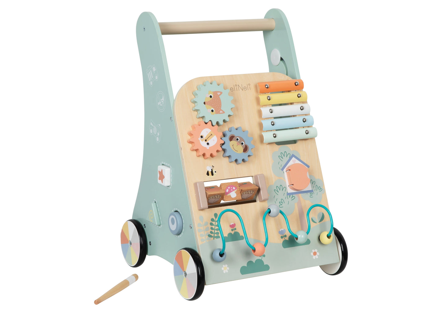 Houten Loopwagen