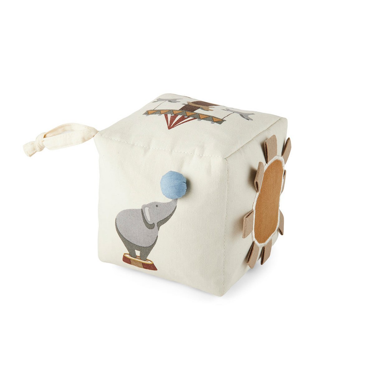Cube en tissu Jasmine - Crème - Circus