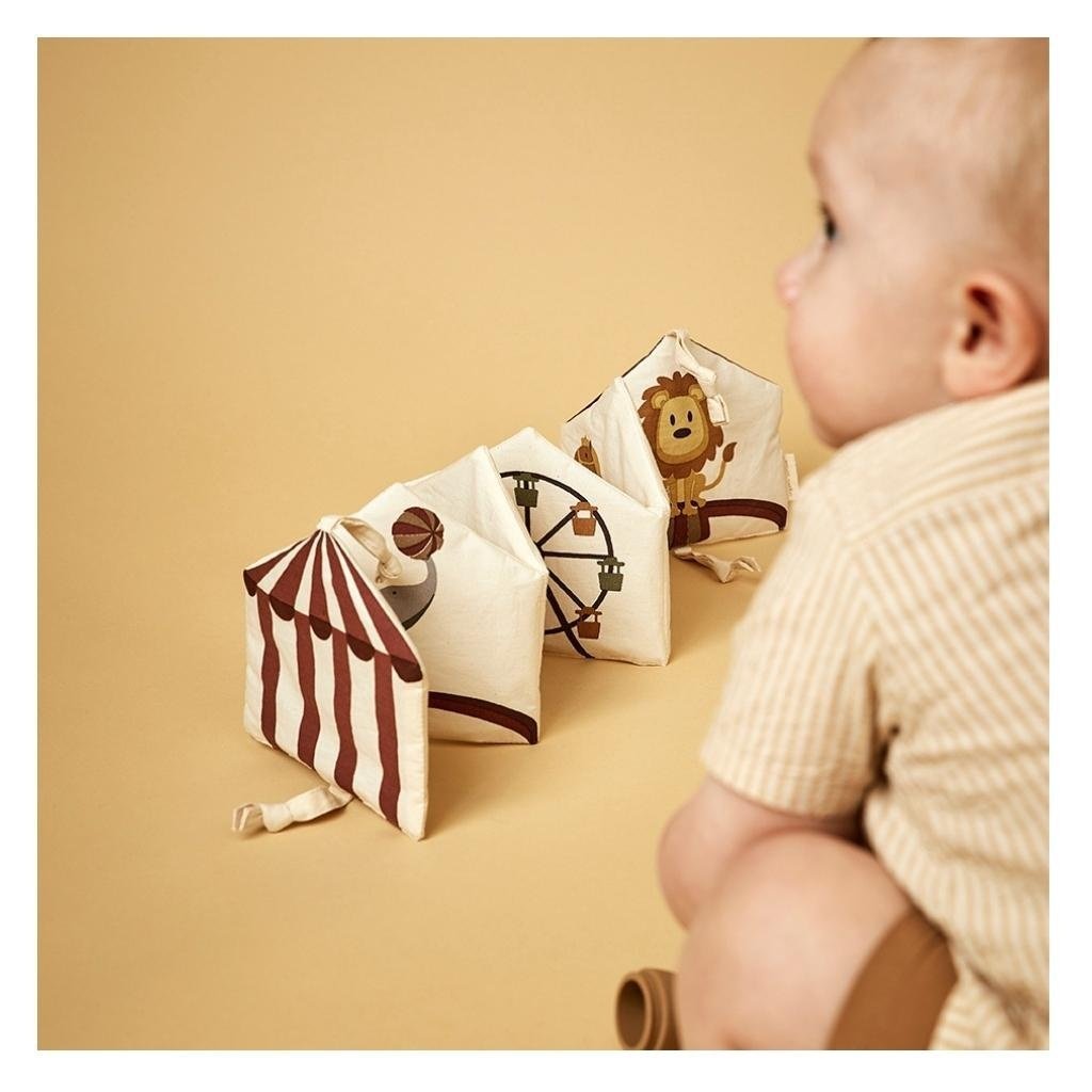 Kit stofboek-Creme - Circus - VOF Snug & Smart