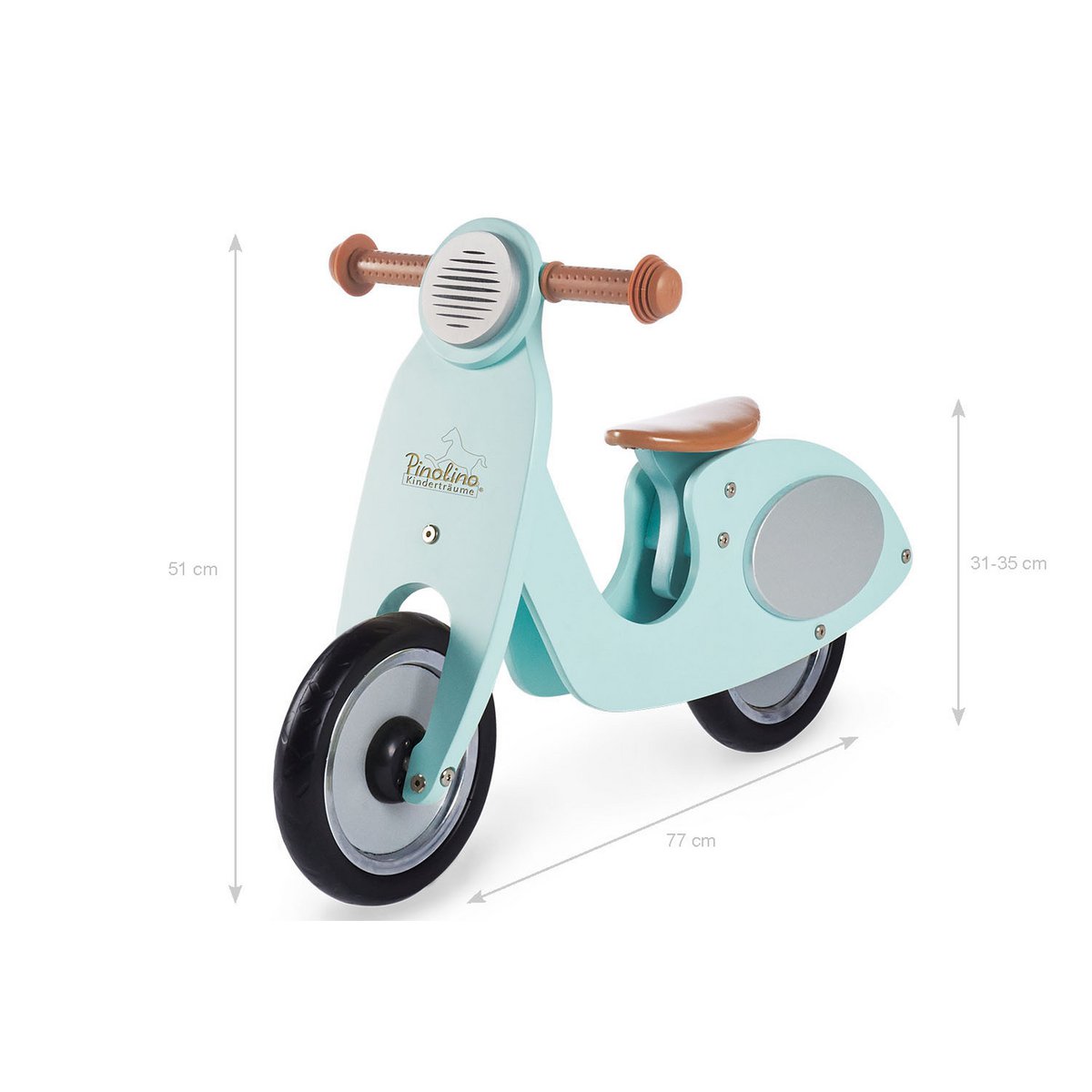Loopfiets 'Wanda', mint - VOF Snug & Smart