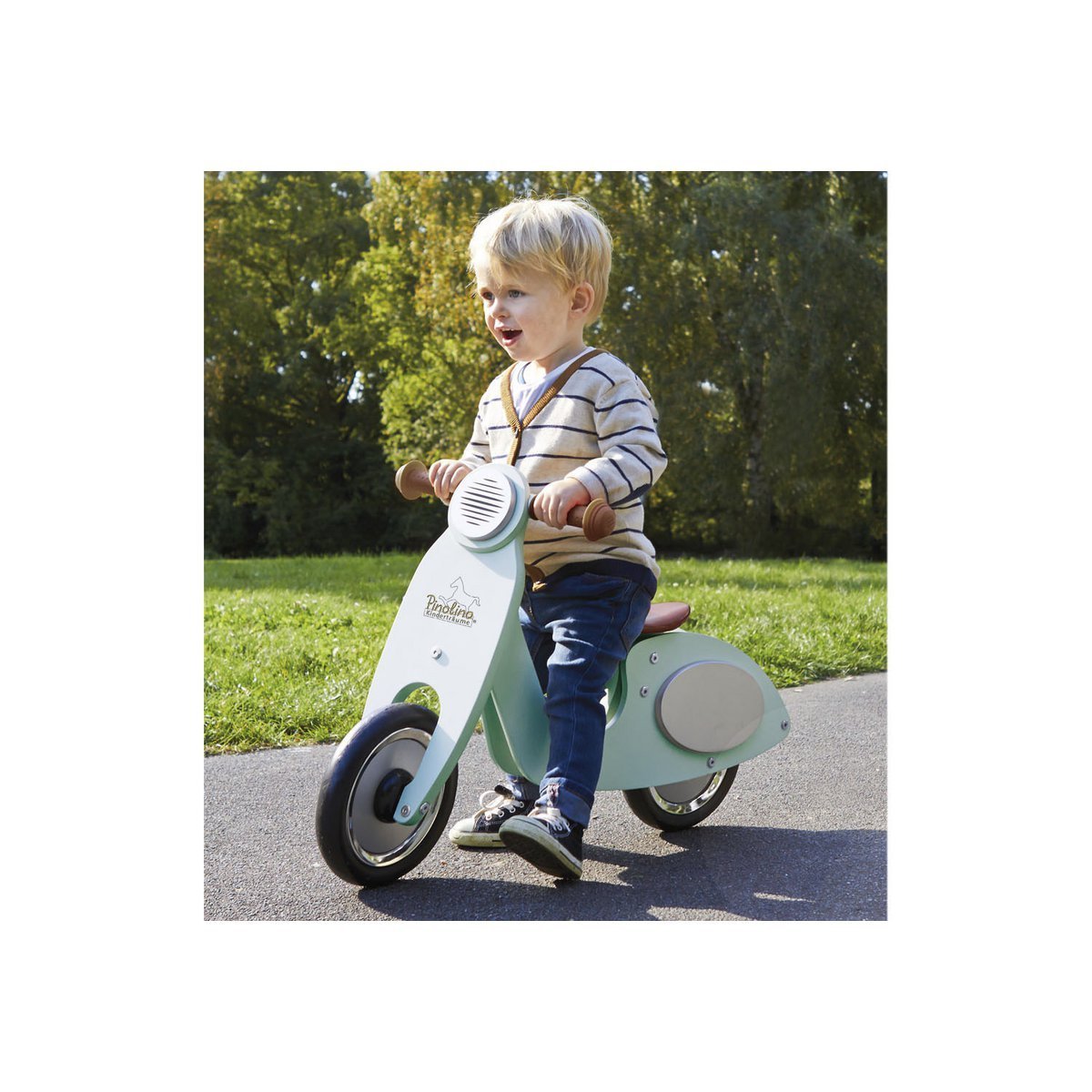 Loopfiets 'Wanda', mint - VOF Snug & Smart