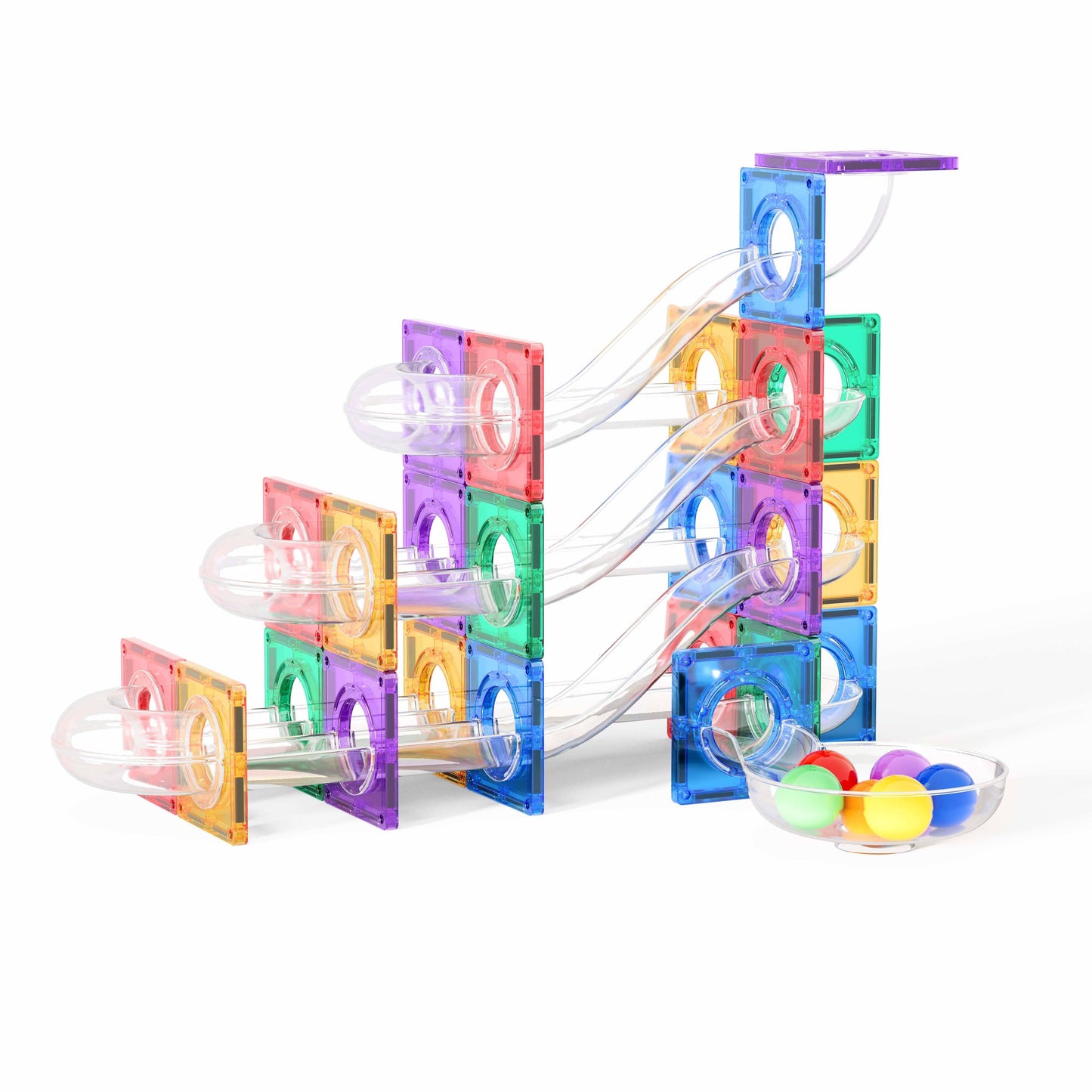 Magnetische Bouwset met Tunnels! - 100 pcs