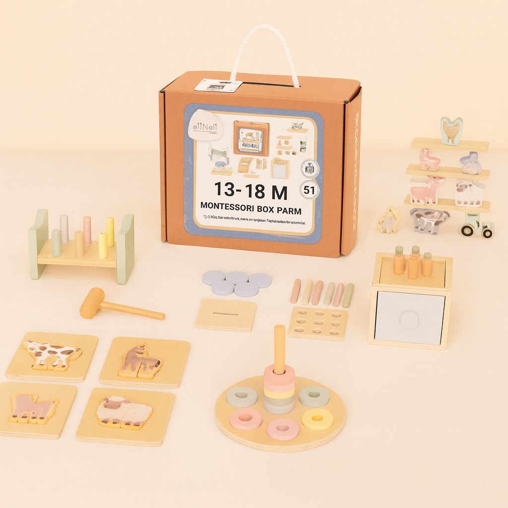 Educatieve speelbox voor 13-18 maanden