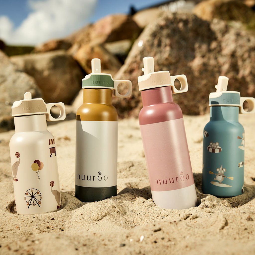 Nuuroo Conrad Bidon – Rose Mix | 500 ml | Roestvrij Staal