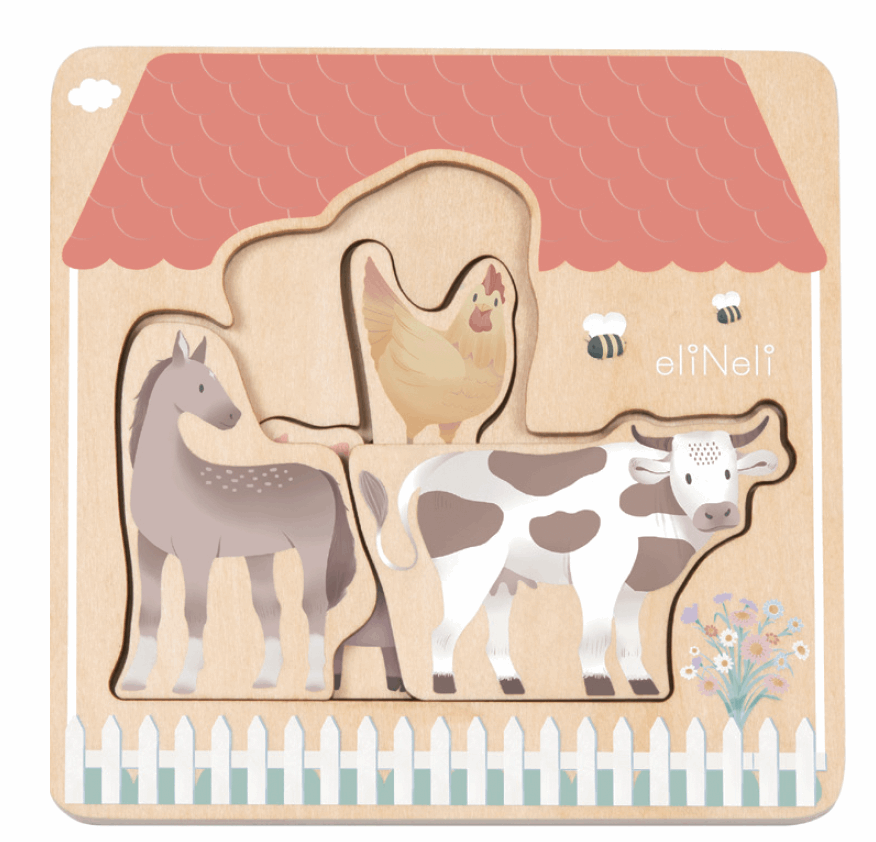 Houten Dierenpuzzel