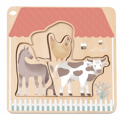 Houten Dierenpuzzel