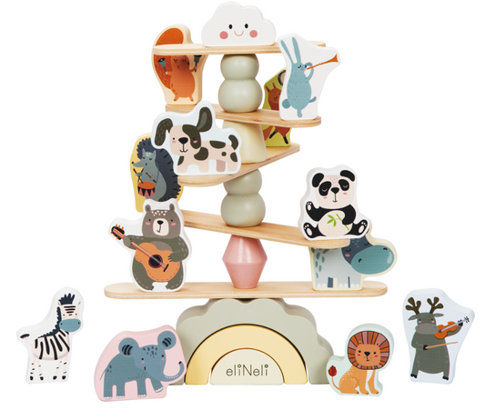 Balansspel met Vrolijke Dieren