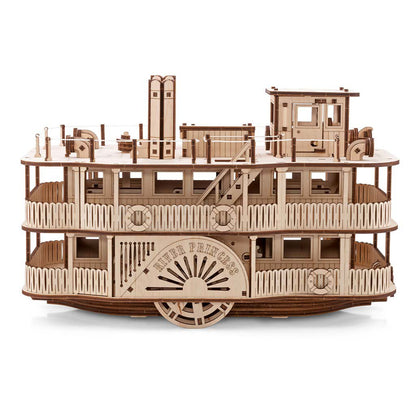 3D Houten Puzzel Paddle River