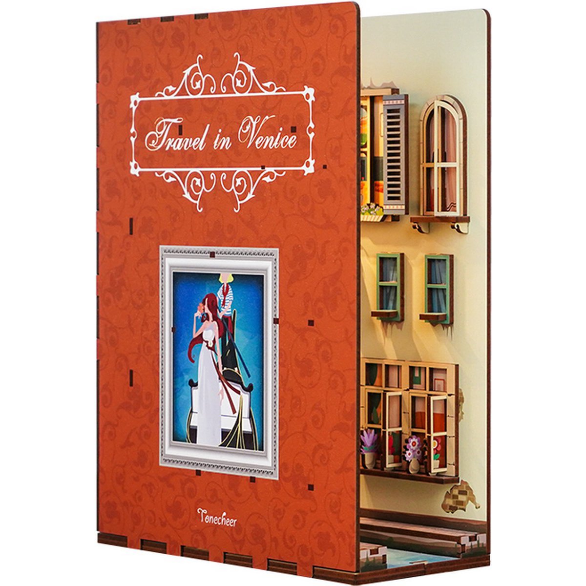 DIY Boekensteun Travel in Venice