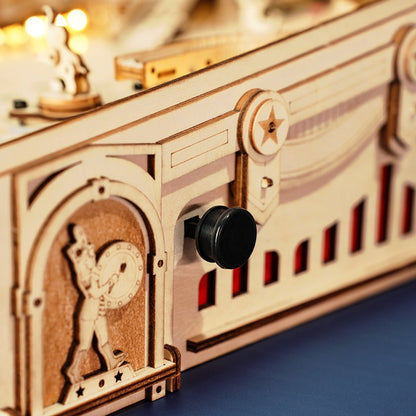 3D Houten Puzzel Pinball Machine
