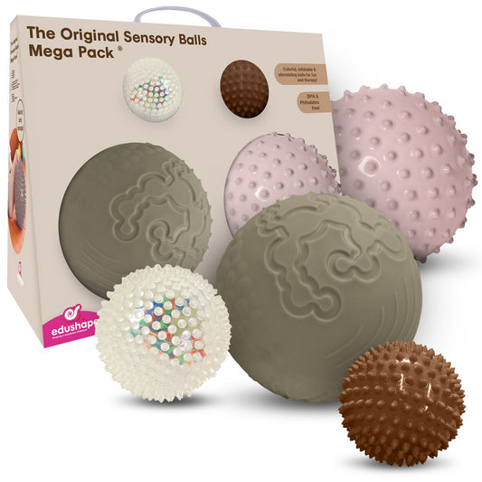 Edushape The Original Sensory Balls Mega Pack, Boho Chic