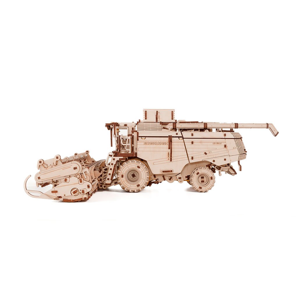 3D Houten Puzzel Grain Combine